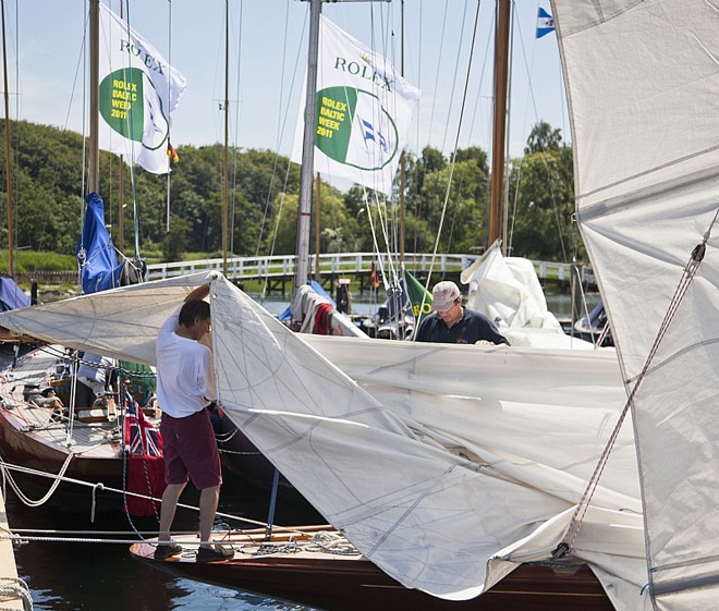 Flensburger Segel-Club Dockside ambiance - Rolex Baltic Week 2011 ©  Rolex/Daniel Forster http://www.regattanews.com